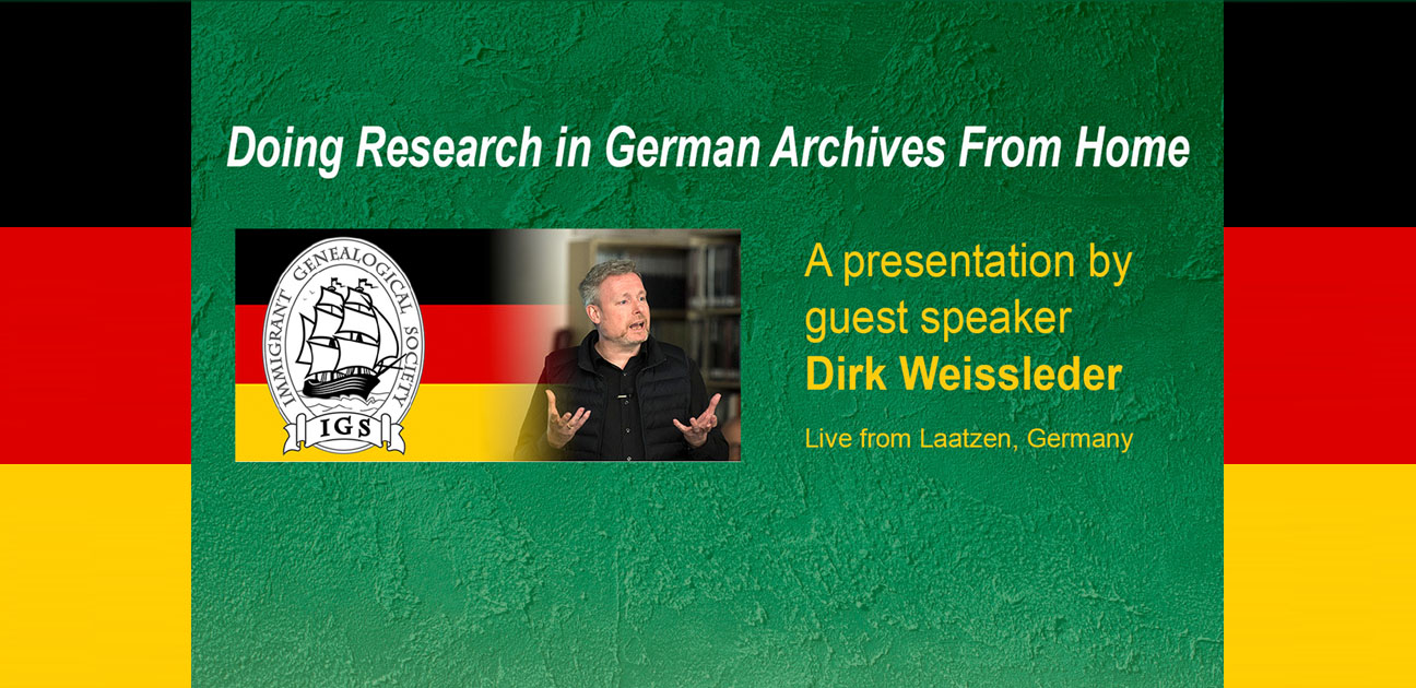 Doing Research in German Archives from Home